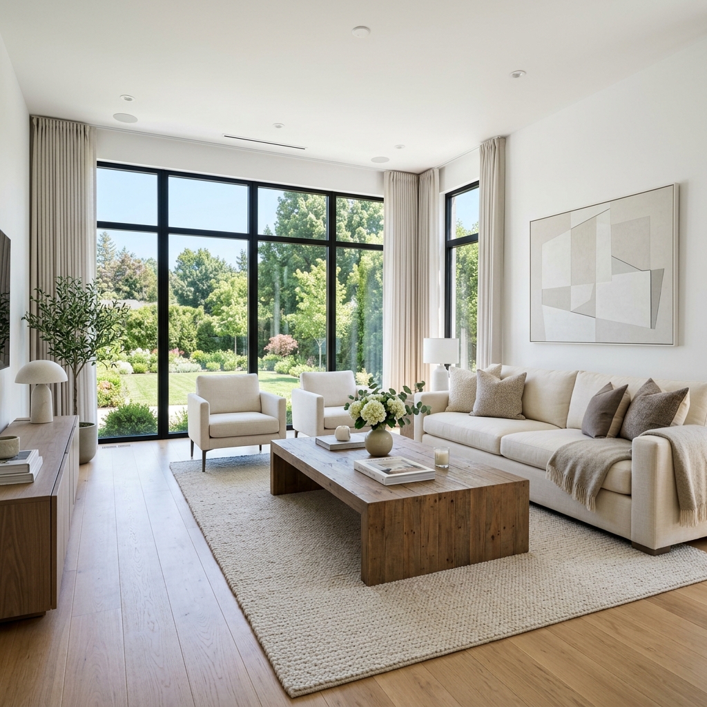 Clean pest free living room